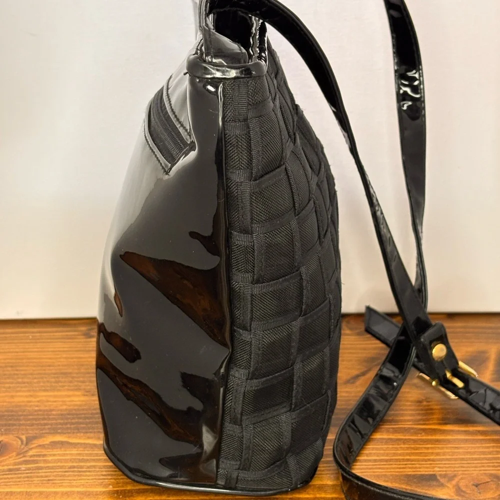 Vintage Y2K Jeanne Lottie Black Crossbody/ Shoulder Bag - Picture 6 of 11
